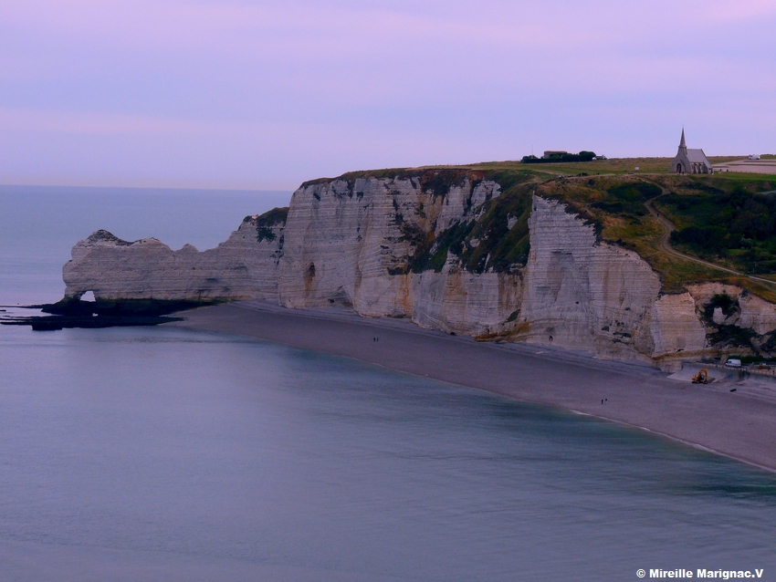 Falaise d'Etretat (Seine-Maritime)
